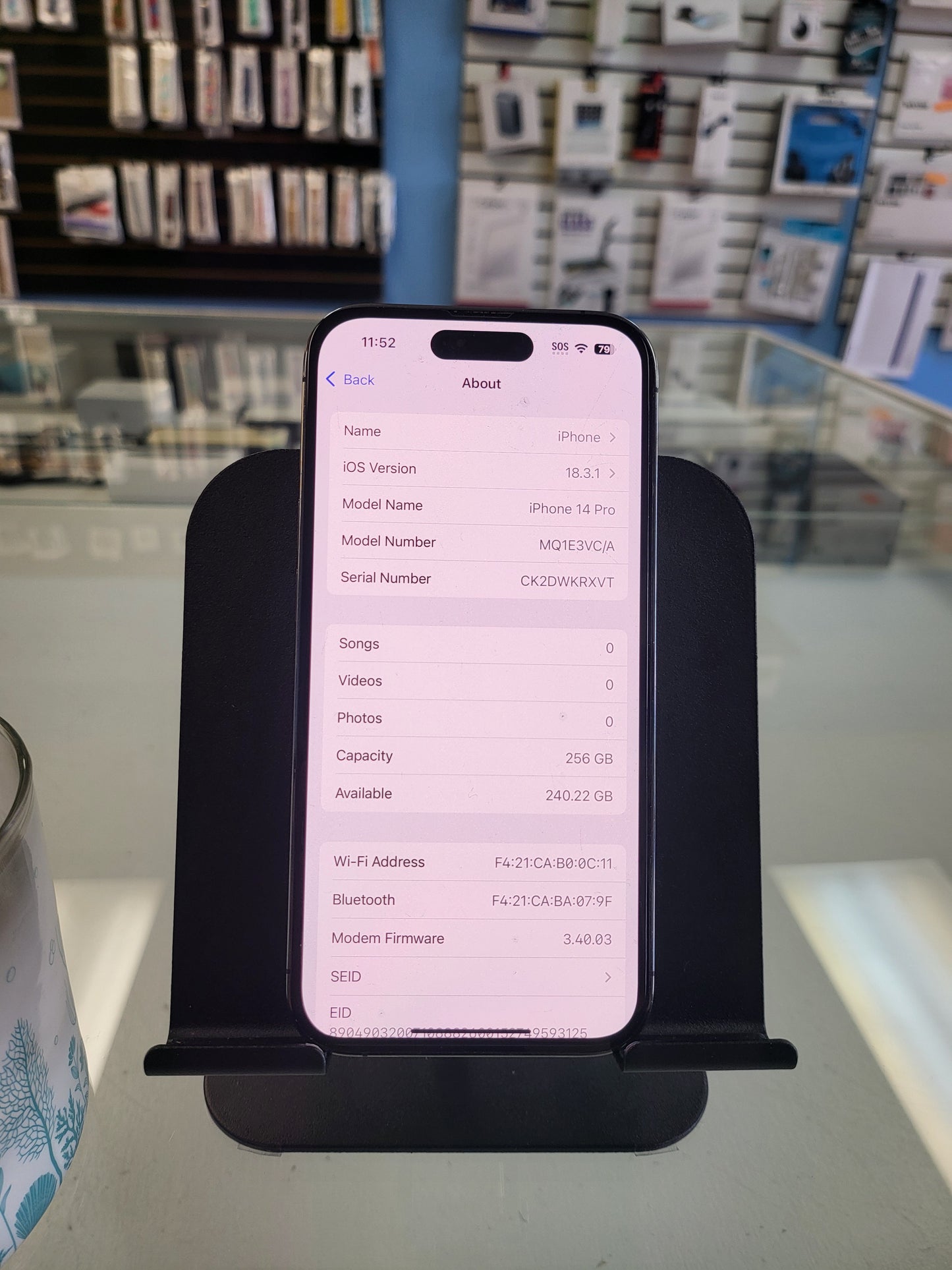 iPhone 14 Pro 256GB Deep Purple (Unlocked)