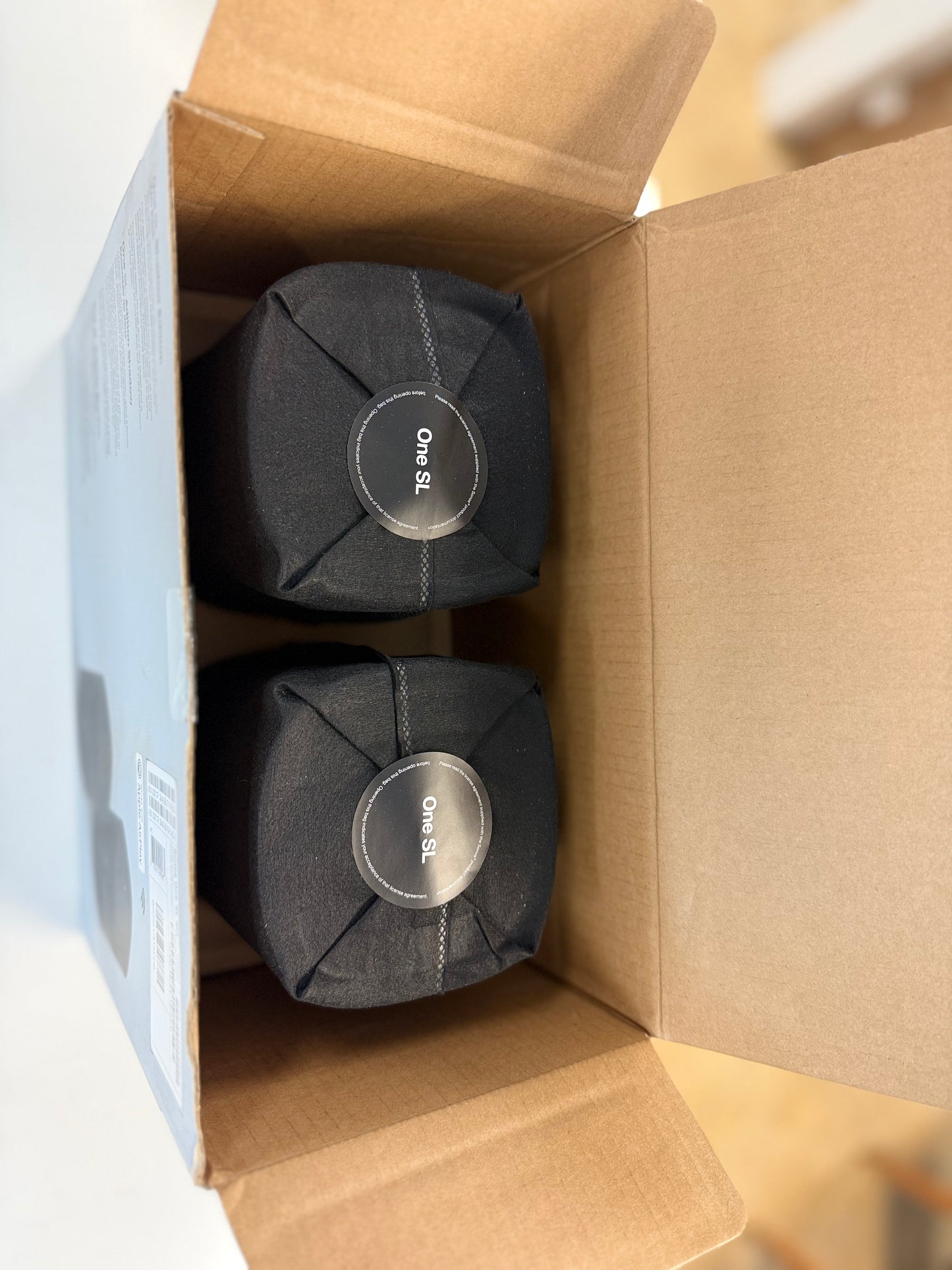 Sonos One SL Wireless Smart Speaker Shadow Edition 2 Pack