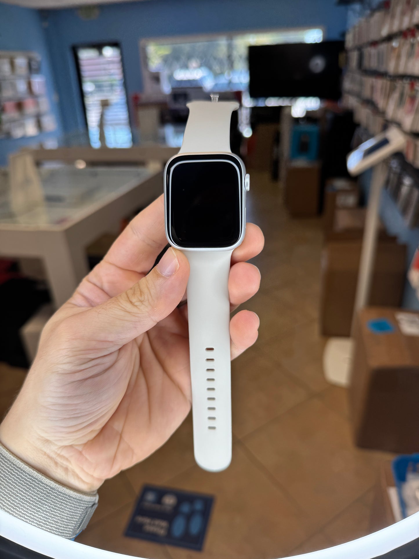 Apple Watch (Series 9) 45mm Silver (LTE) W Apple Care Till May 2025