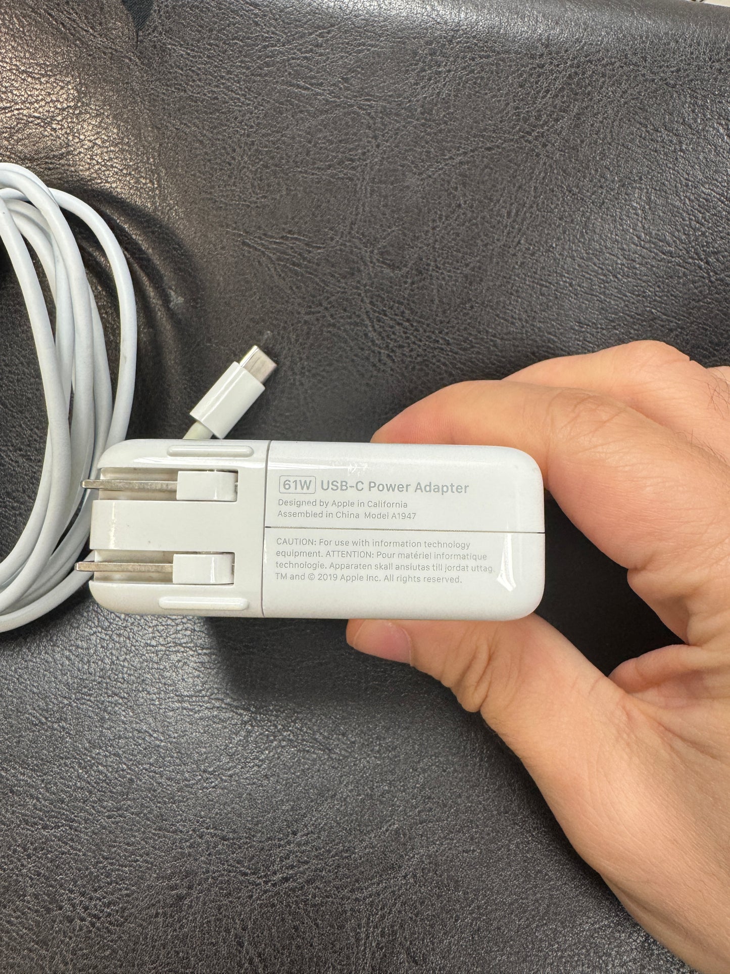 Apple MacBook Pro 61W USB-C Power Adapter Charger Genuine OEM