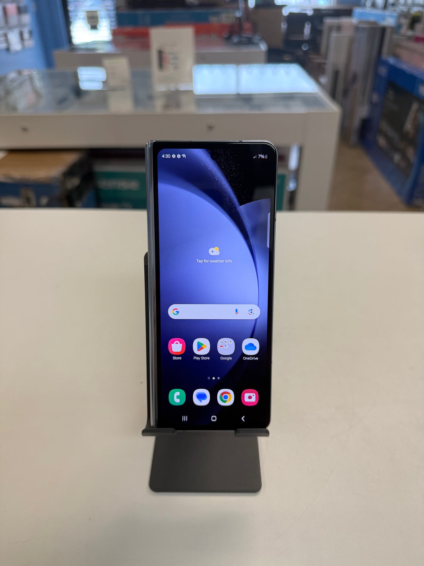 Samsung Galaxy Z Fold5 - 512 GB - Icy Blue (Unlocked) Excellent Condition
