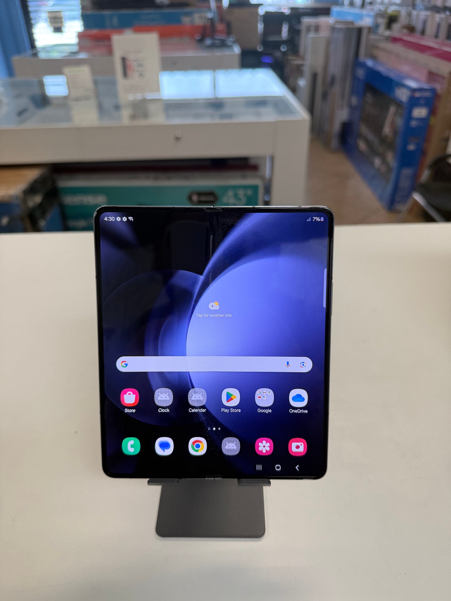 Samsung Galaxy Z Fold5 - 512 GB - Icy Blue (Unlocked) Excellent Condition
