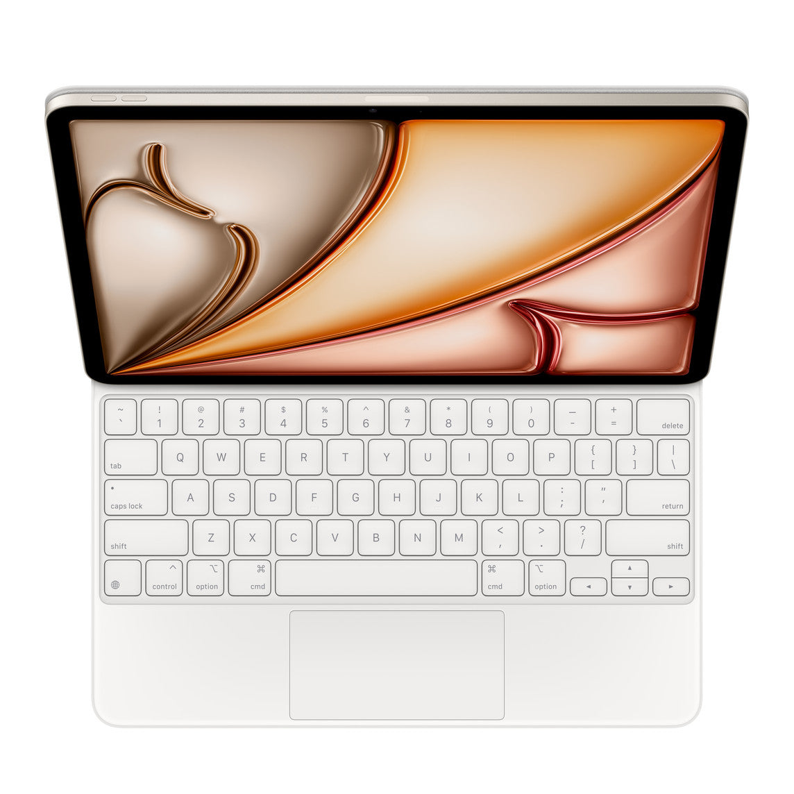 Apple Magic Keyboard: iPad Keyboard case for iPad Pro 11-inch (1st, 2nd, 3rd, 4th gen) and iPad Air (4th, 5th gen, and M2) White