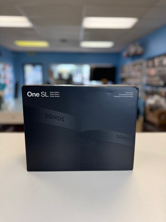 Sonos One SL Wireless Smart Speaker Shadow Edition 2 Pack