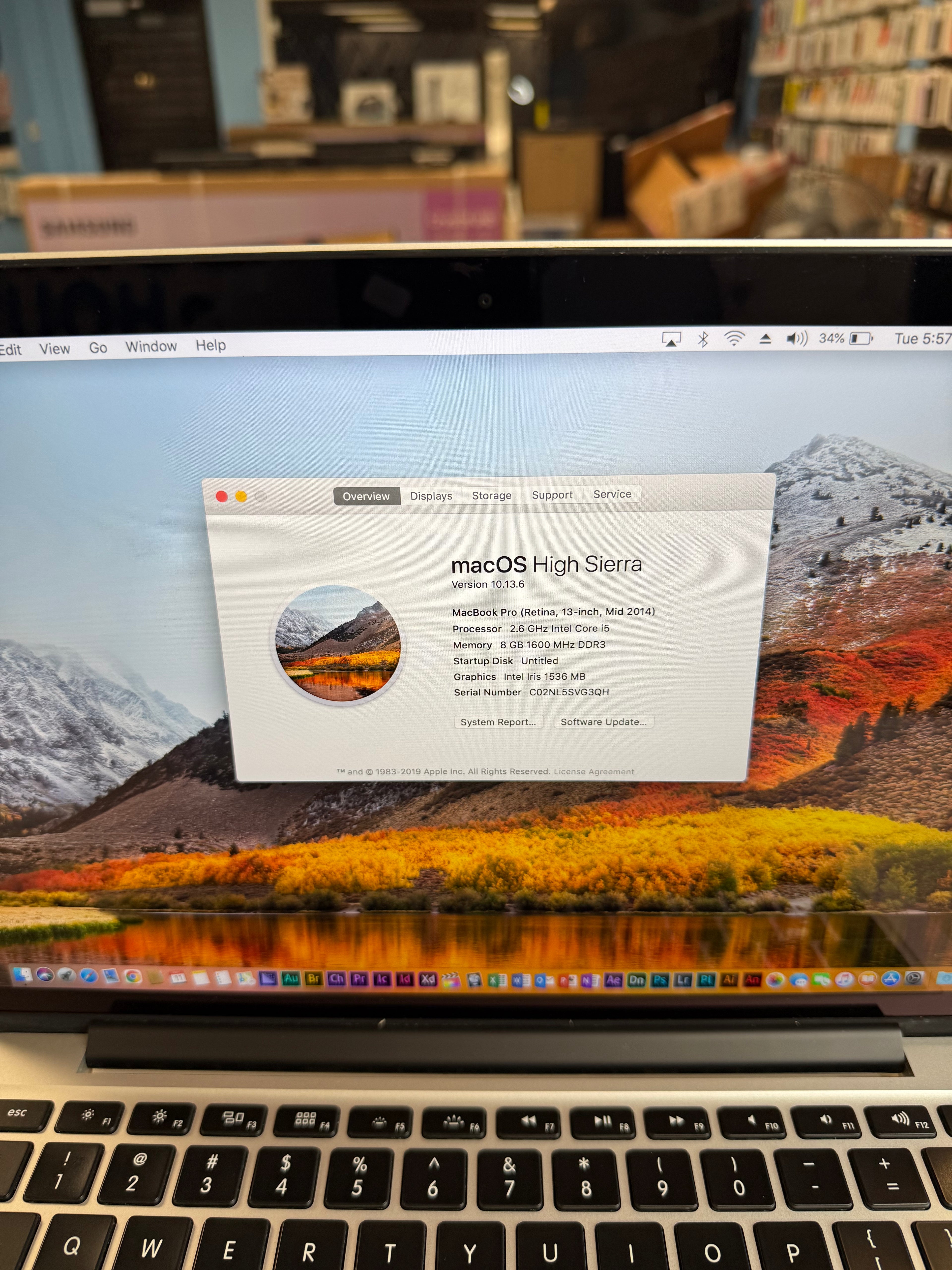 MacBook Pro MacBook Pro 13inch 8GB Ram-128ssd Excellent Condition