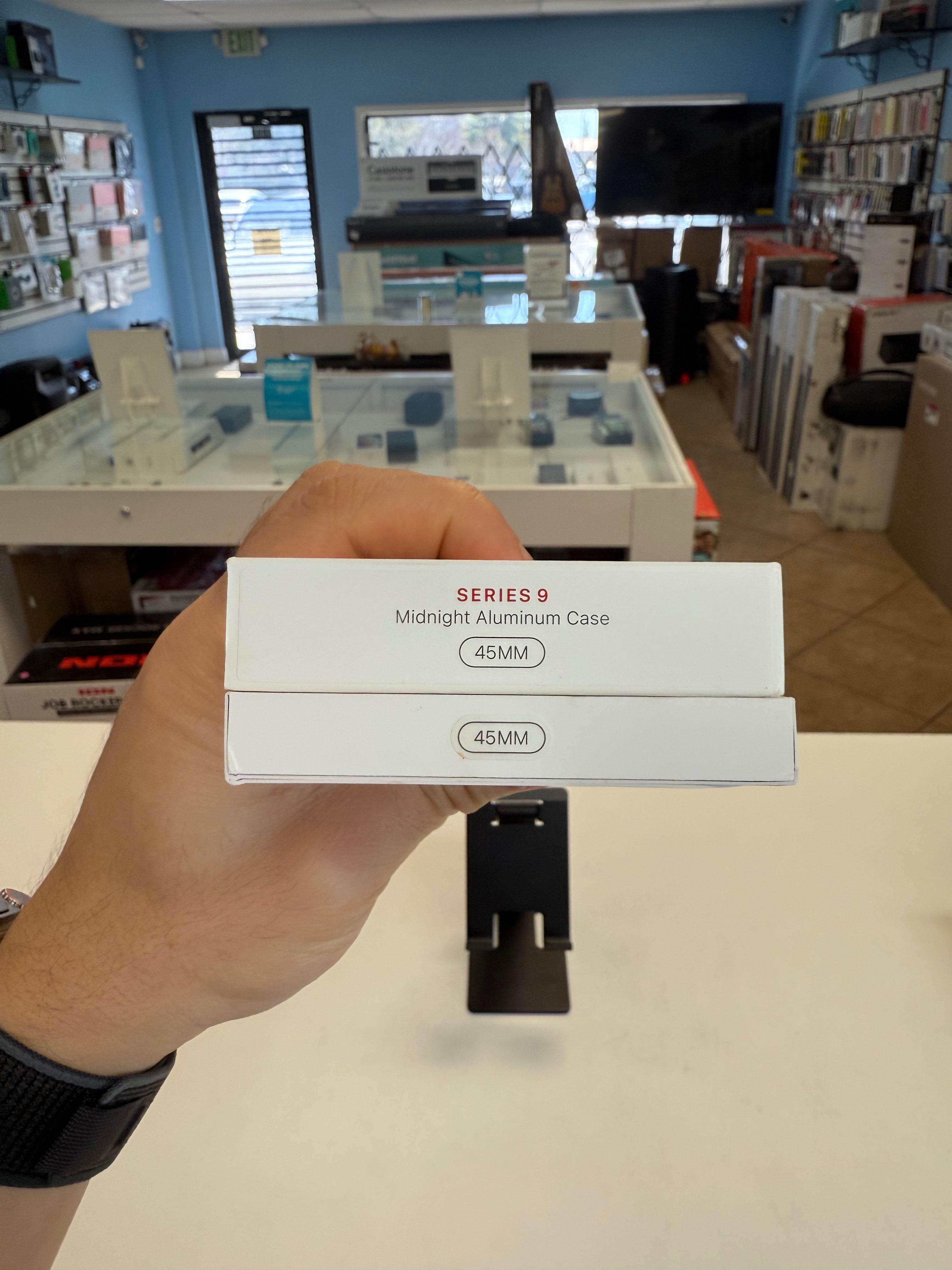 Apple Watch Series 9 - GPS + Cell 45mm Aluminum Case with Midnight New Sealed