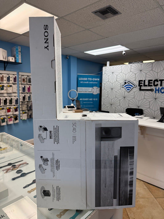 Sony Sound Bar and subwoofer wireless New full entertainment system