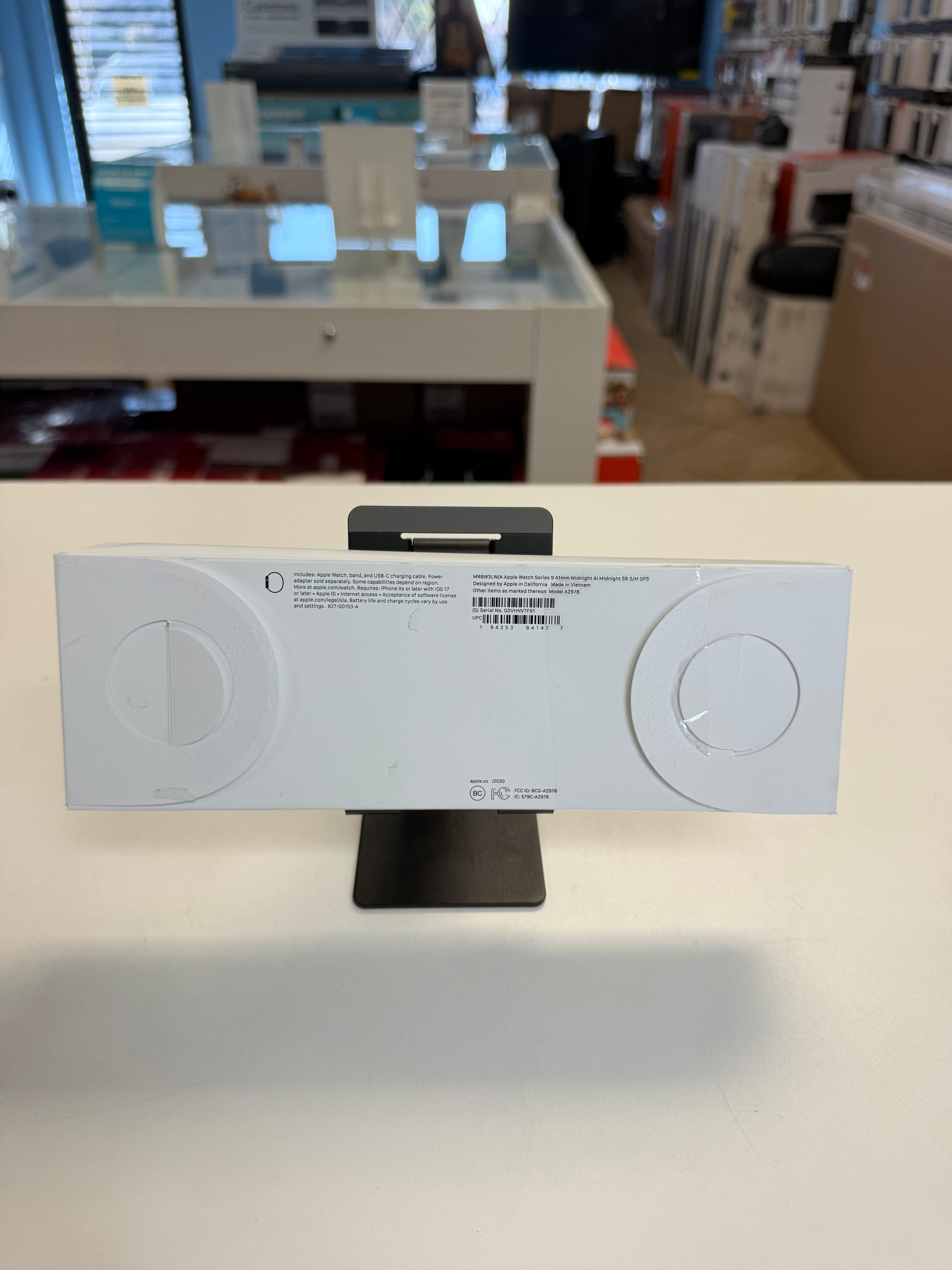 Apple Watch Series 9 41mm Midnight New With Apple Care Till June 2025