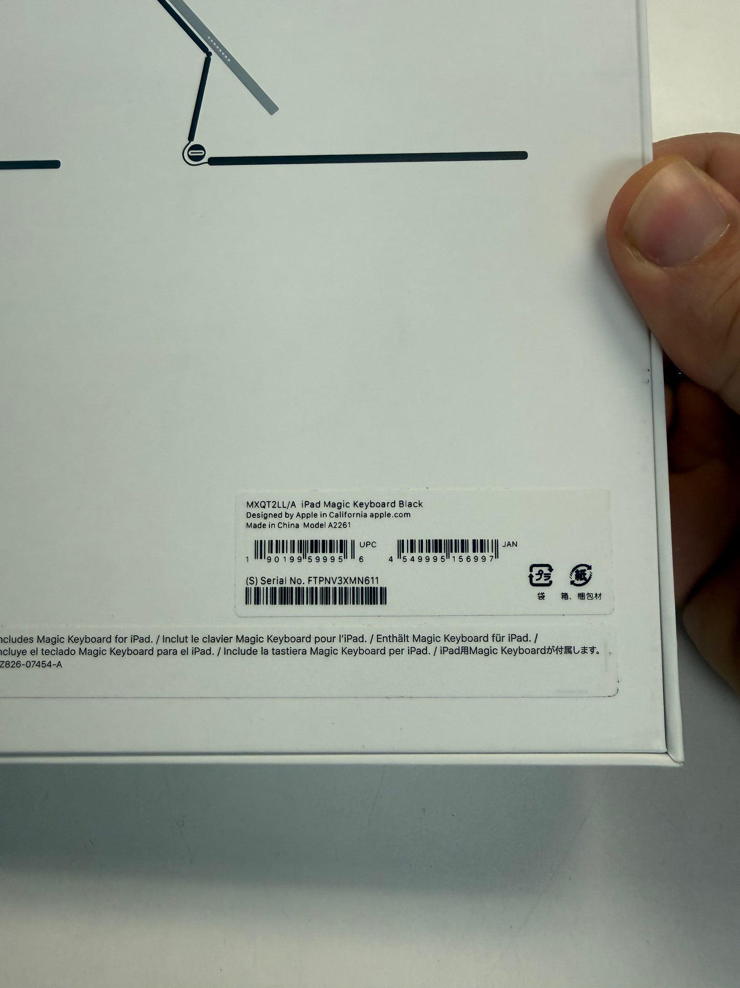 Apple Magic Keyboard Black – for iPad Pro & Air 11inch With Apple Warranty