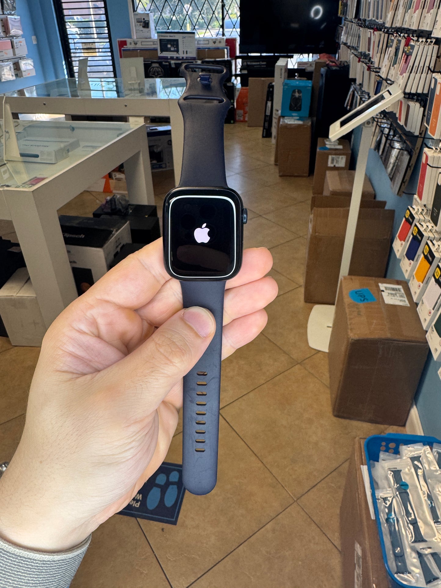 Apple Watch (Series 9) 45mm Black (LTE) W Apple Care Till May 2025