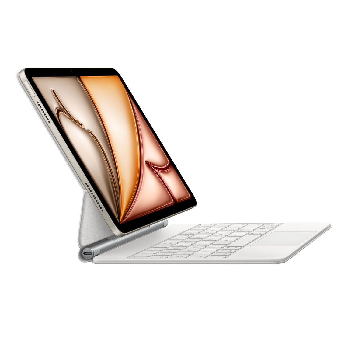 Apple Magic Keyboard: iPad Keyboard case for iPad Pro 11-inch (1st, 2nd, 3rd, 4th gen) and iPad Air (4th, 5th gen, and M2) White