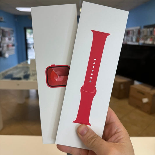 Apple Watch Series 9 41mm Red Color New with Apple Care till Oct