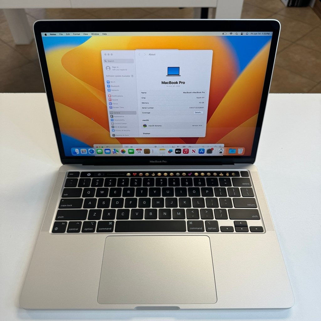 Macbook Pro 13inch Touchbar M1/16/1Tb