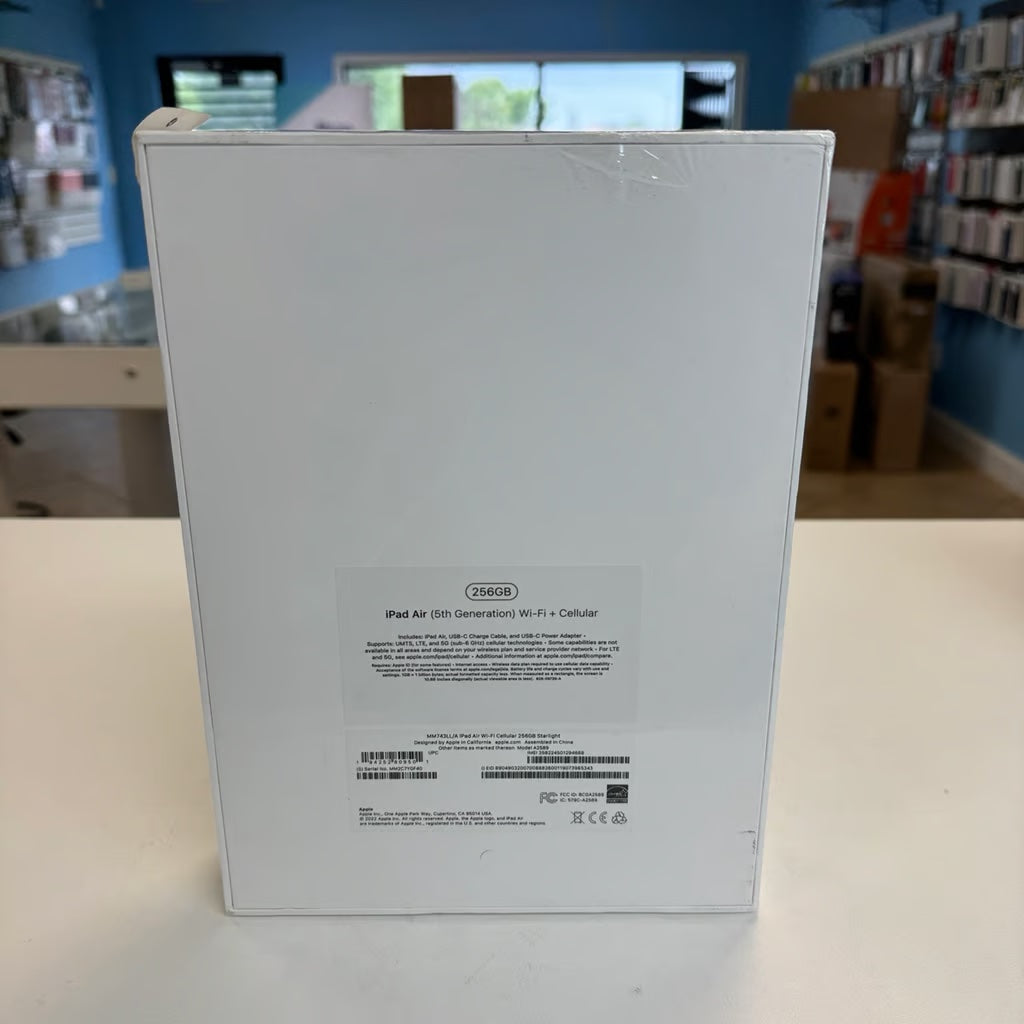 iPad Air 5TH Generation M1 Newest 256GB LTE Unlocked New Sealed